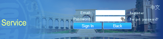 Enter Email and Password